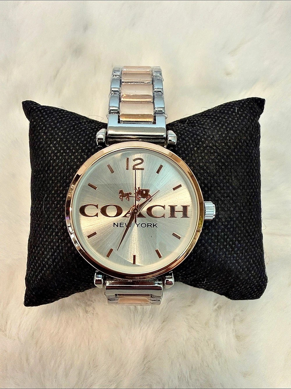 Source Unknown Two-Tone Bracelet Watch
